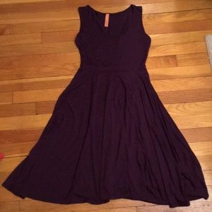 Dark Purple Dress